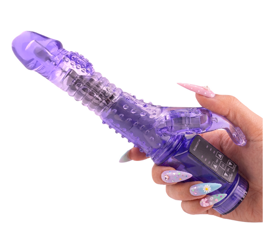 "Love Heart" Rotating Rabbit Vibrator ♡