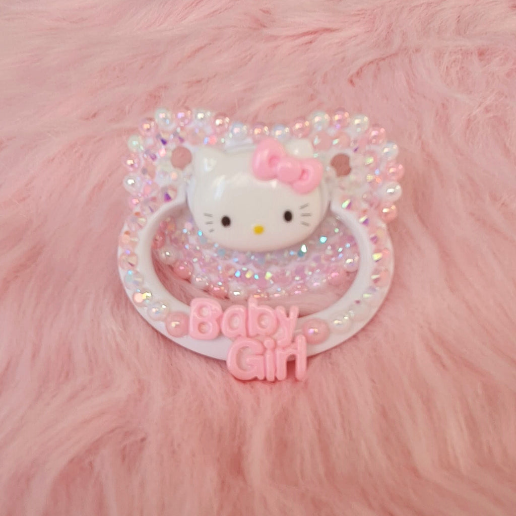 Hello Kitty Custom Pacifier Kawaii Bdsm