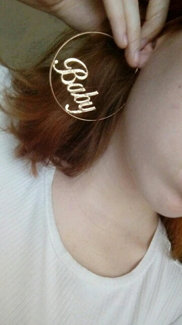 Baby Hoops Earrings (5665443479714)