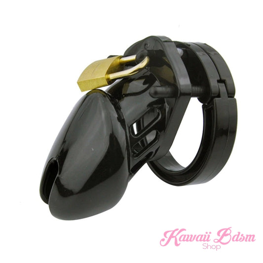 cock cage chastity men penis slave sub submissive dom femdom male sexy fetish sissy pink black degradation kink couple by Kawaii BDSM - cute and kinky / Worldwide Free Shipping (4453566316596)