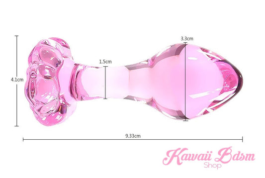 Flower Glass ButtPlug (10887117383)