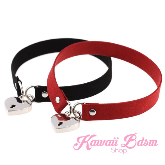 Heart Padlock Day collar (10887257735)