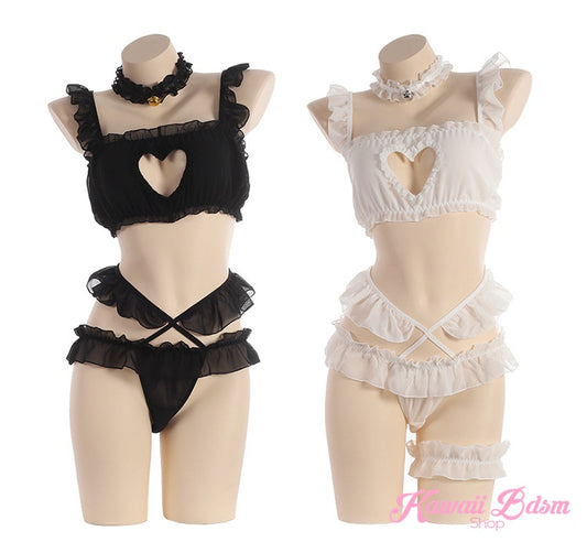 Heart Lingerie Set (5619549175970)
