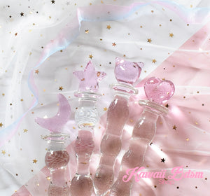 Glass star wand dildo icicles sex toy pink ddlg abdl cglg mdlb cglb petplay ageplay aesthetic femboy sissy sexy fetish  by by Kawaii Bdsm - Cute and Kinky / Worldwide Free and Discreet Shipping  (10876894727)