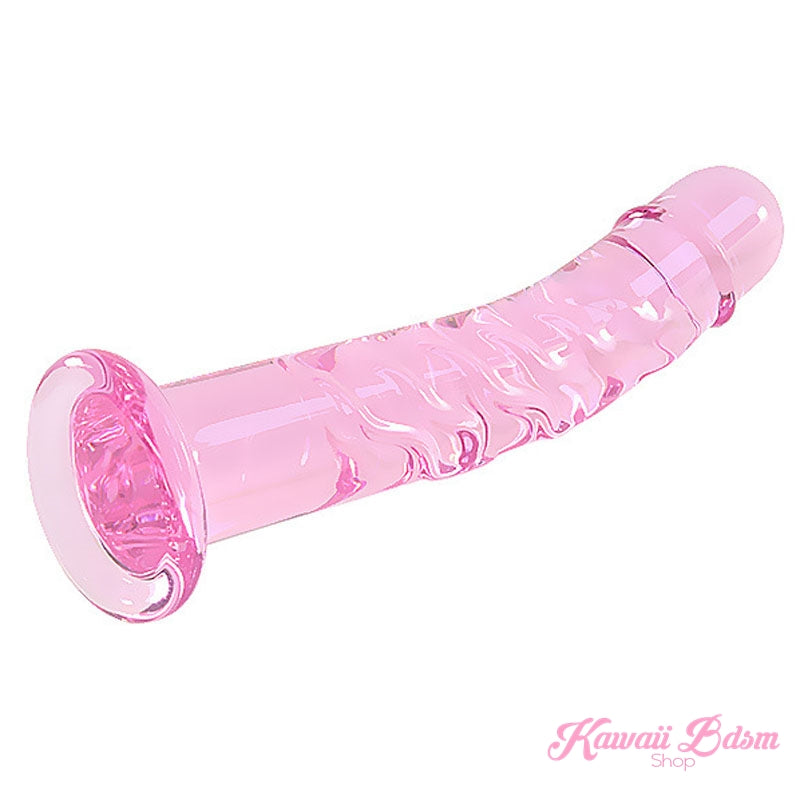 Pink Glass Dildo (5908624048290)
