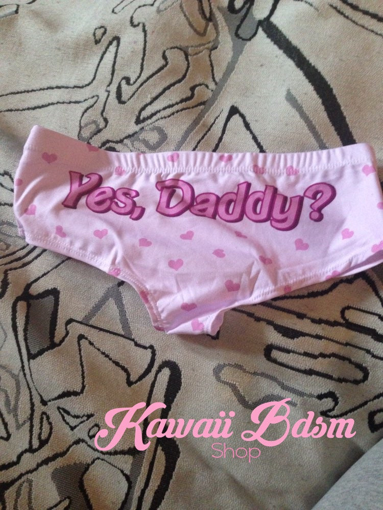 Yes daddy ? little girl ddlg little one sexy lingerie panties ageplay cglg pink babygirl babydoll babe ddlb boy by Kawaii Bdsm - Cute and Kinky / Worldwide Free and Discreet Shipping (10887811399)