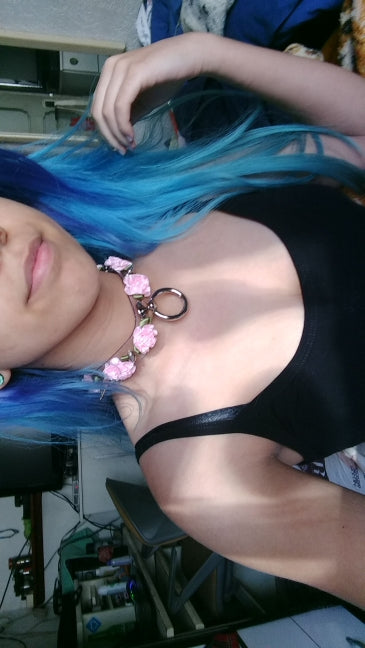 Spiked Floral Collar (11135272775)