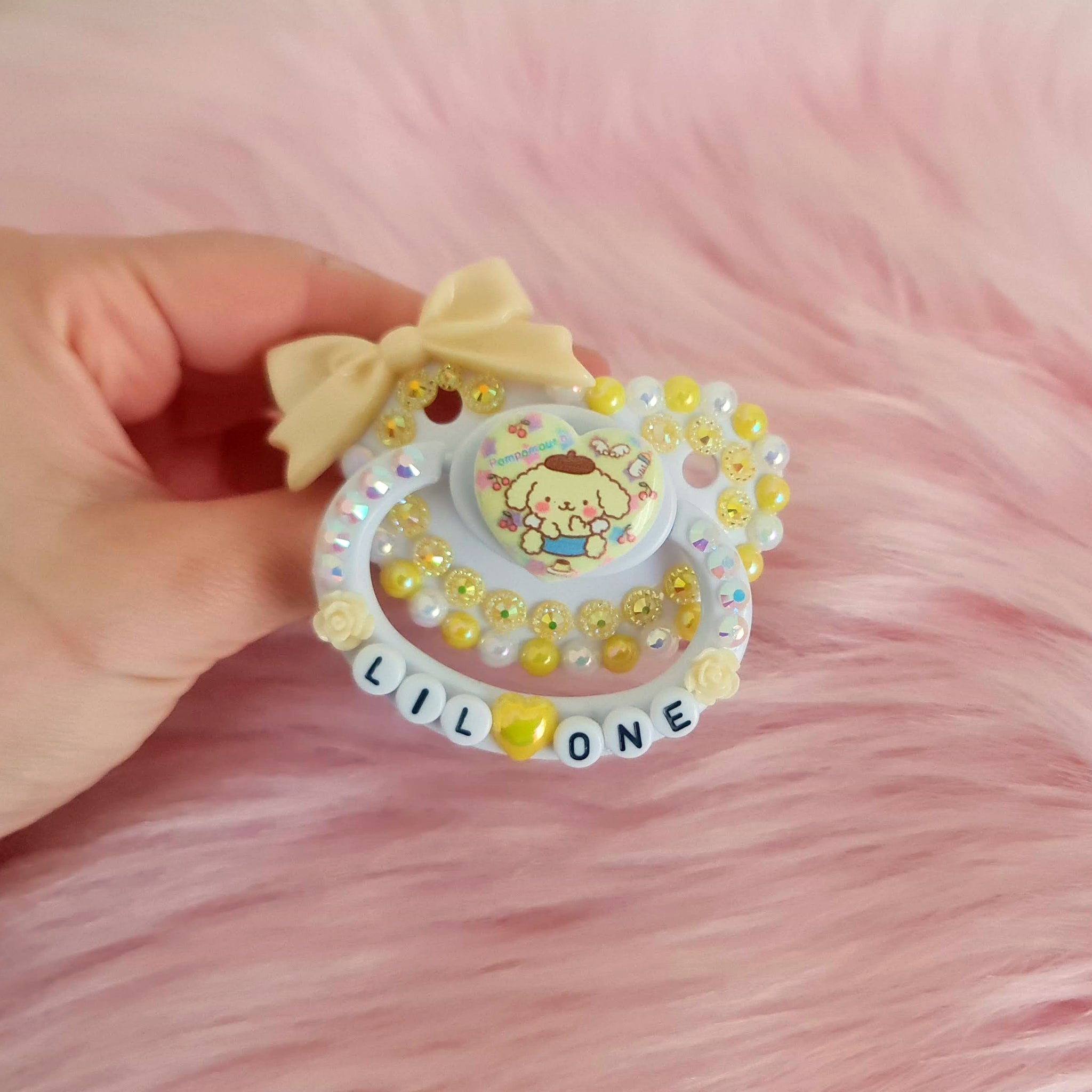 Pompompurin Pacifier Pompompurin Custom Pacifier – Kawaii Bdsm