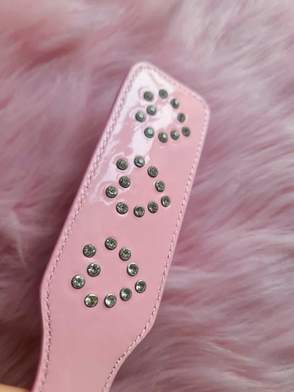 Heart Rhinestones Paddle