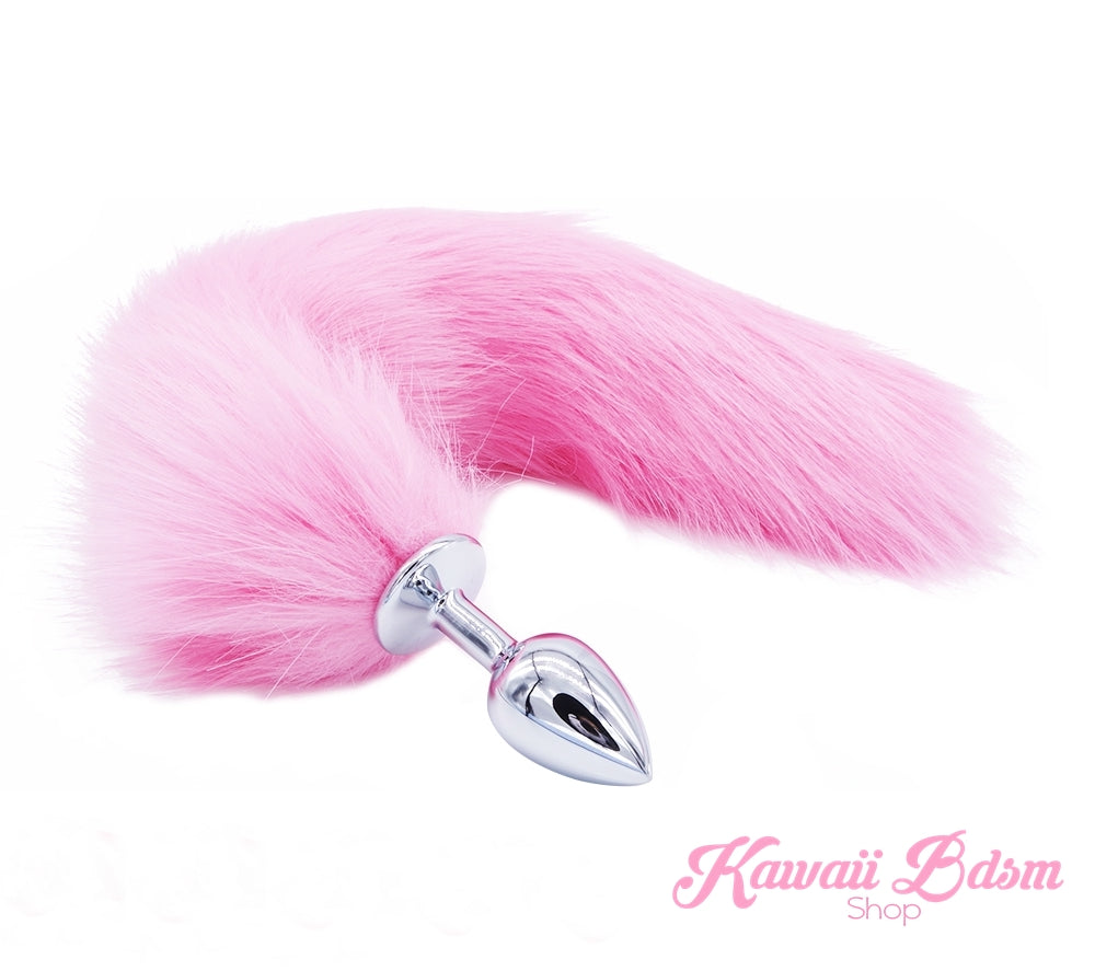 Solid Color Stainless Steel Tail Plug
