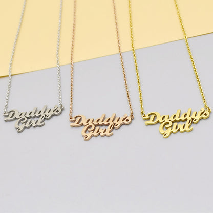 Daddy's Girl Necklace