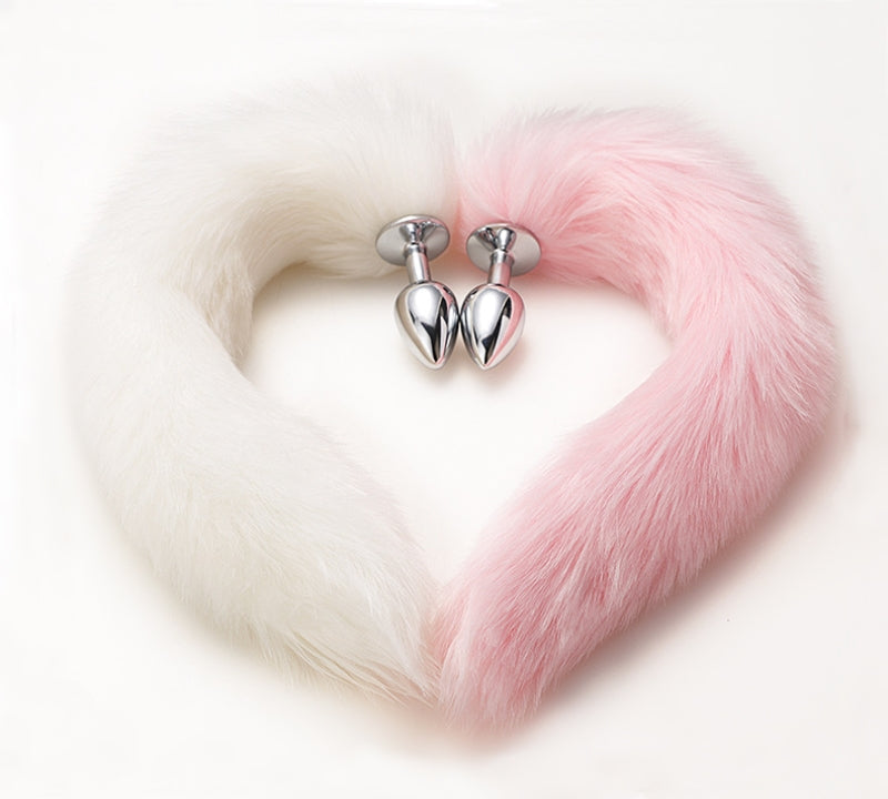 Solid Color Stainless Steel Tail Plug