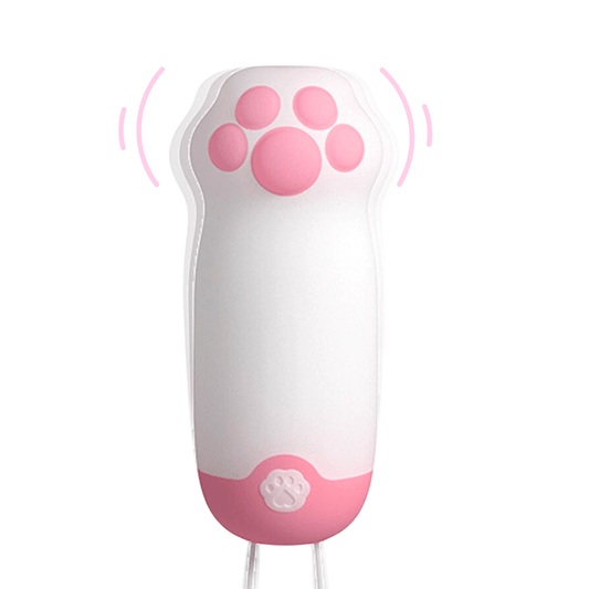 kawaii cat paw vibrator app controlled