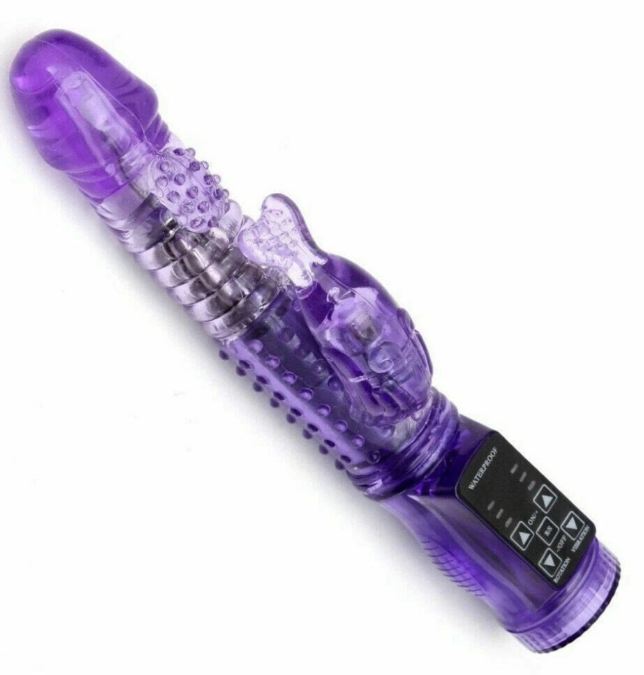 "Love Heart" Rotating Rabbit Vibrator ♡