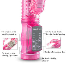 "Love Heart" Rotating Rabbit Vibrator ♡