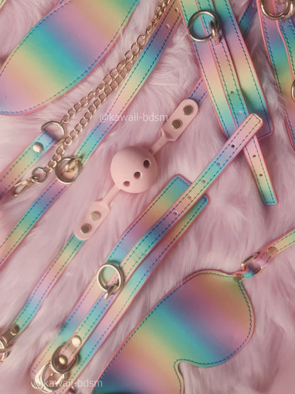 8Pcs Pastel Rainbow Bondage kit