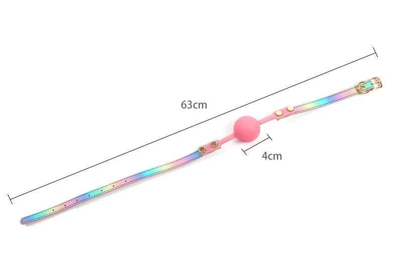 8Pcs Pastel Rainbow Bondage kit