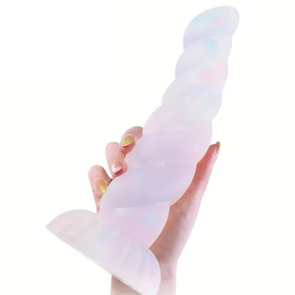 The Nebula Glow: Fantasy Suction Dildo