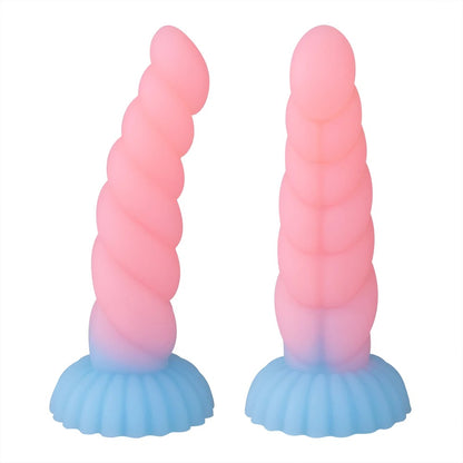 The Nebula Glow: Fantasy Suction Dildo
