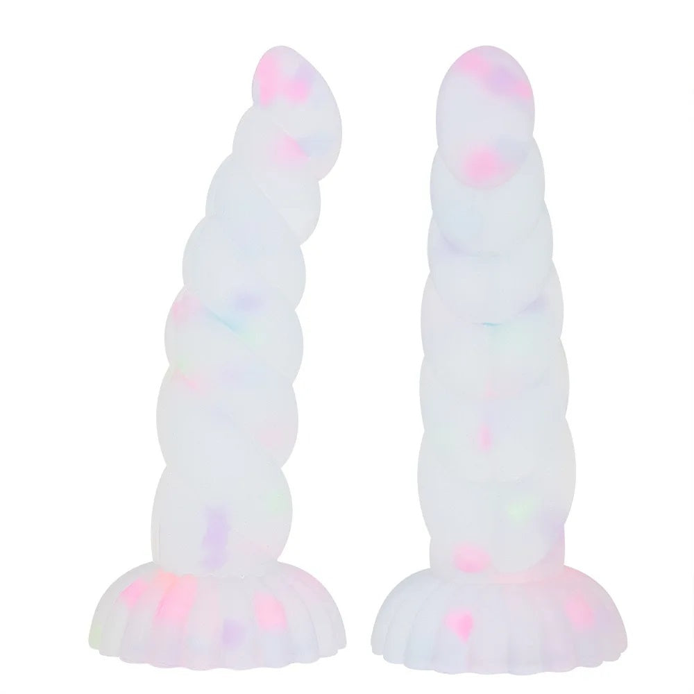 The Nebula Glow: Fantasy Suction Dildo