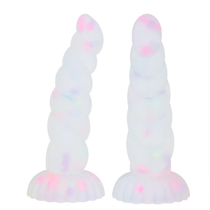 The Nebula Glow: Fantasy Suction Dildo