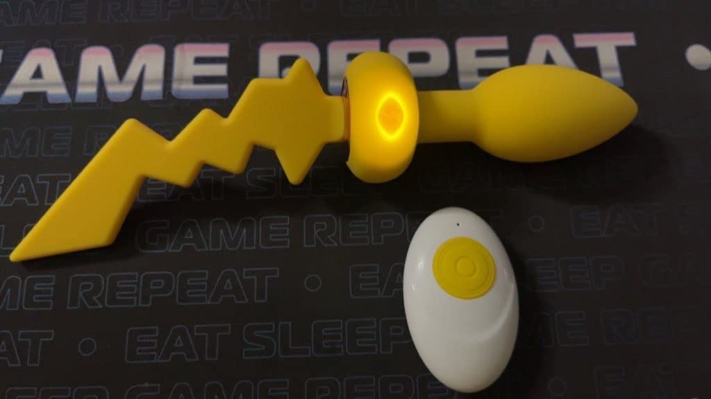 Pikachu Tail Vibe Buttplug Kawaii Bdsm Pikachu Tail Vibe Buttplug Kawaii Bdsm