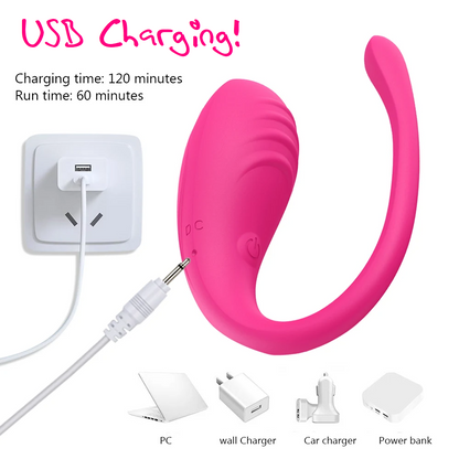 Rechargeable waterproof wearable vibrador specifications and sizing guide for discreet use.