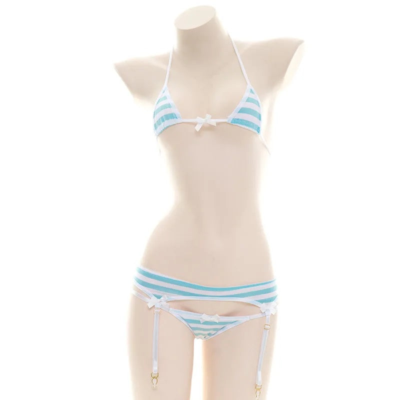 Vixen Striped Lingerie