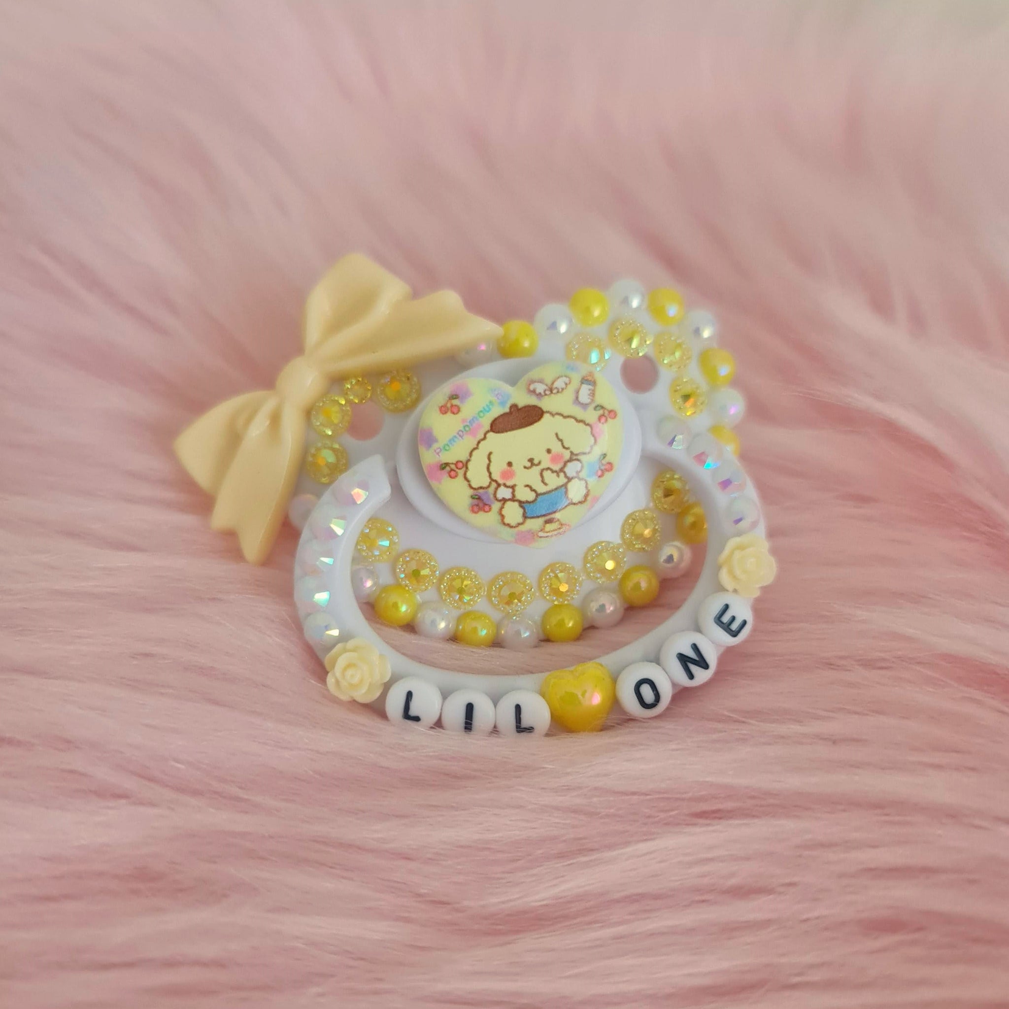 Pompompurin Pacifier Pompompurin Custom Pacifier – Kawaii Bdsm
