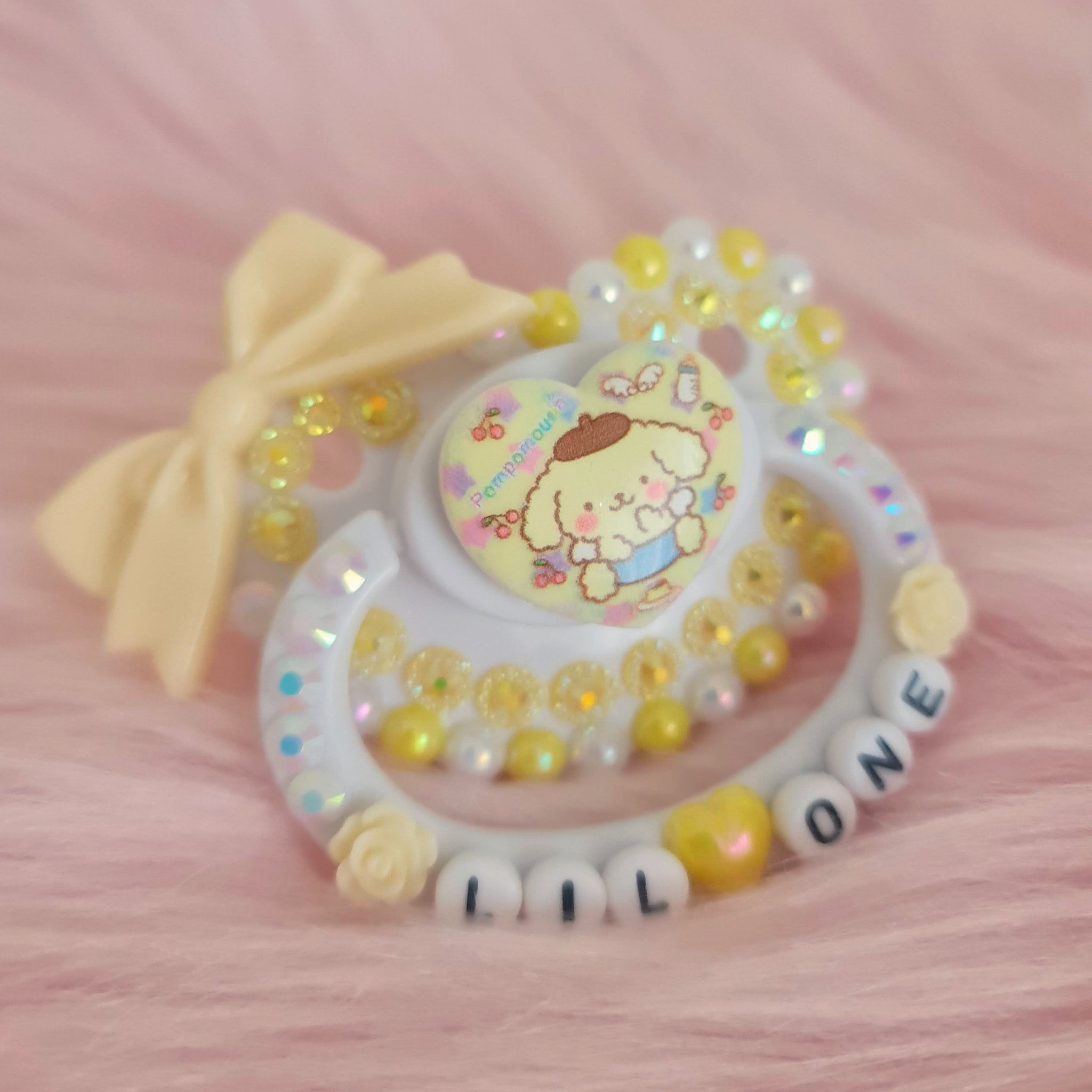 Pompompurin Pacifier Pompompurin Custom Pacifier – Kawaii Bdsm