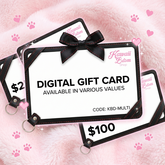 Kawaii Bdsm Gift Cards