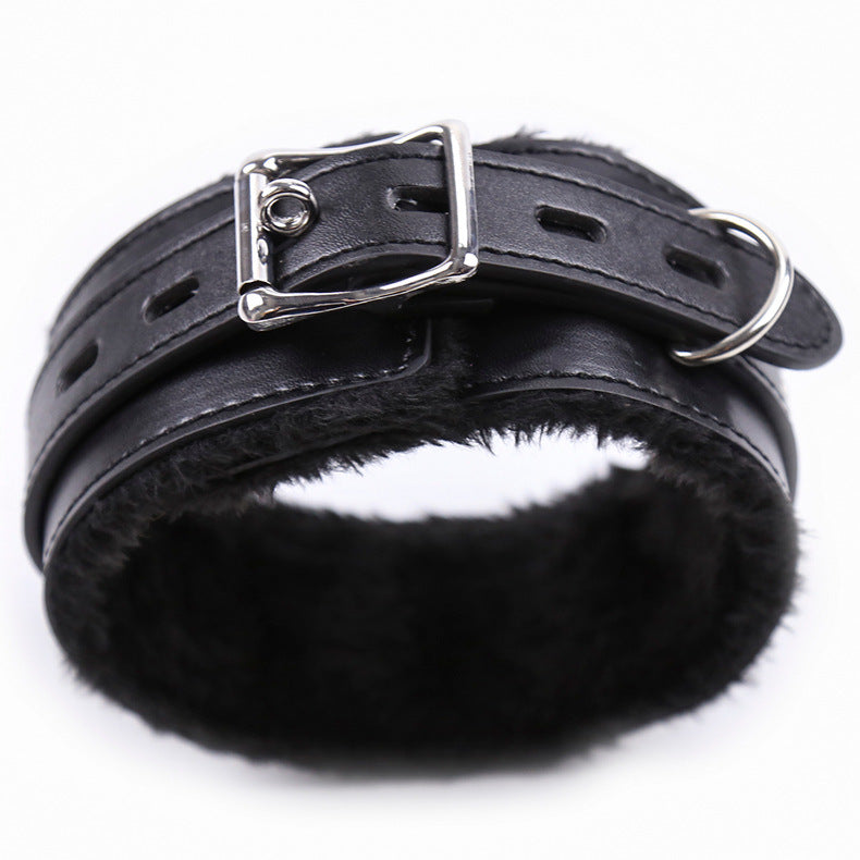 padlock collar leash set chain bondage kawaii cute pink red balck hgh quality leather vegan babygirl doll kitten petplay ageplay submissive kawaii bdsm shop