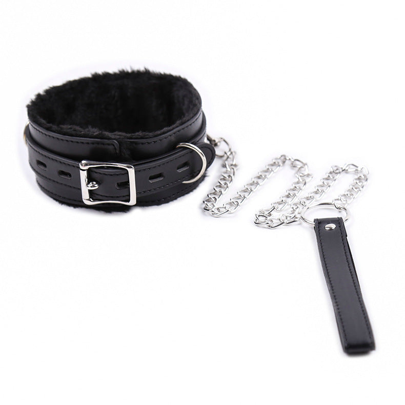 padlock collar leash set chain bondage kawaii cute pink red balck hgh quality leather vegan babygirl doll kitten petplay ageplay sissy slave submissive kawaii bdsm shop