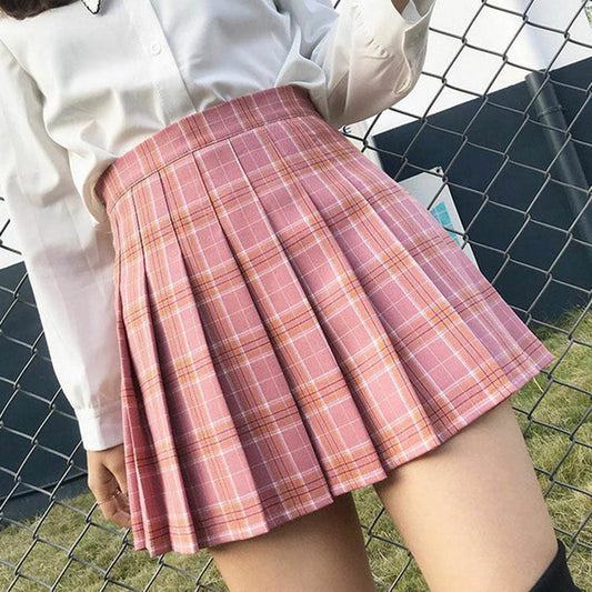 Tartan plaid school girl mini fashion japanese seifuku neko babygirl little one ddlg mdlg ageplay roleplay fetish kink daddy dom sexy street fashion outfit alternative goth by Kawaii BDSM - cute and kinky / Worldwide Free Shipping (4383789908020)
