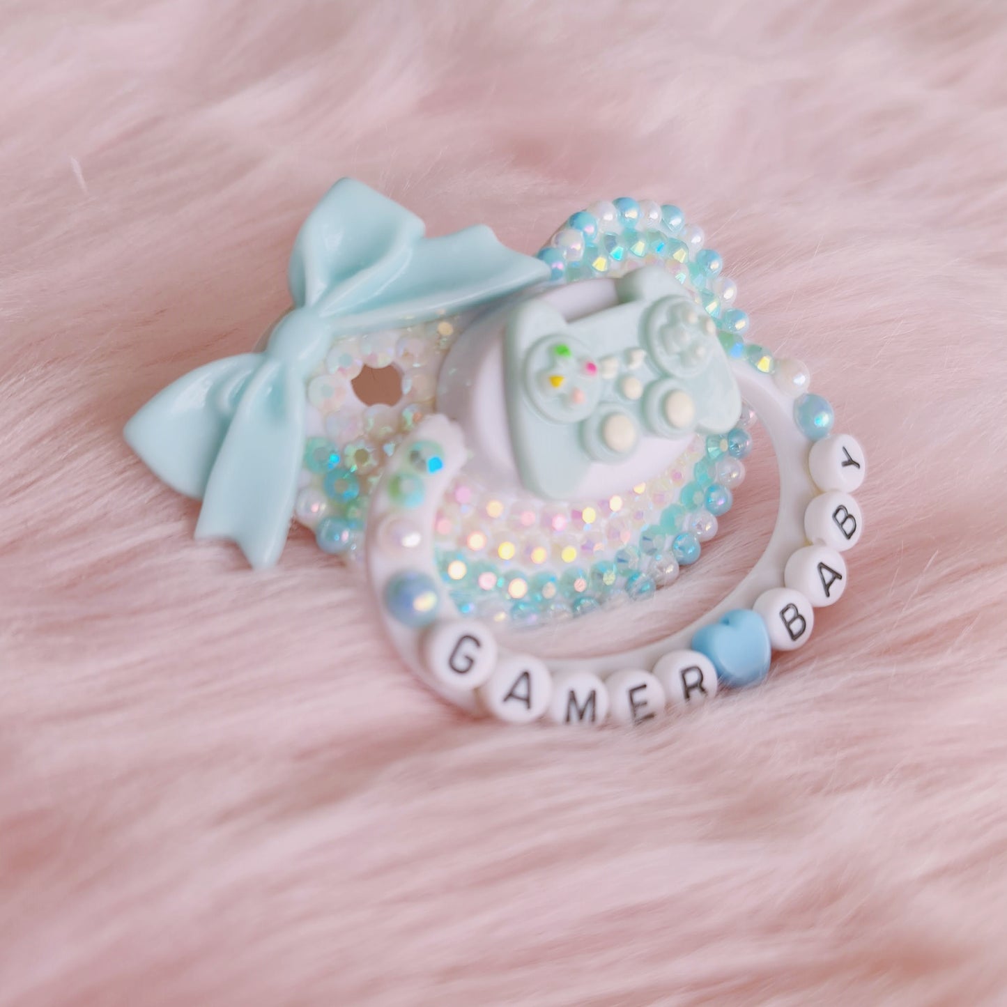 Gamer Baby Deco Custom ABDL DDLG Adult Pacifier Kawaii Bdsm