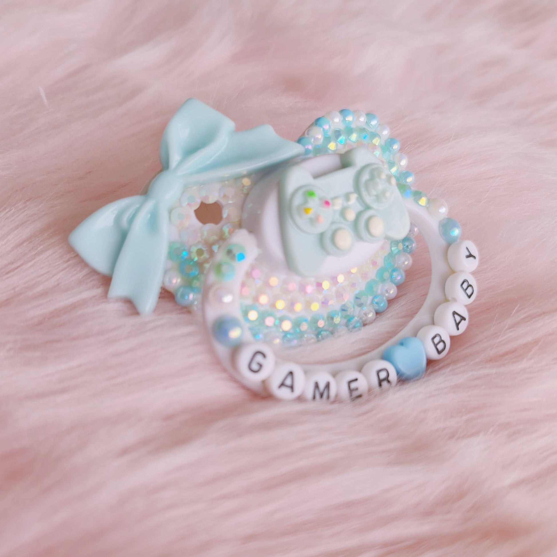Gamer Baby Deco Custom ABDL DDLG Adult Pacifier Kawaii Bdsm