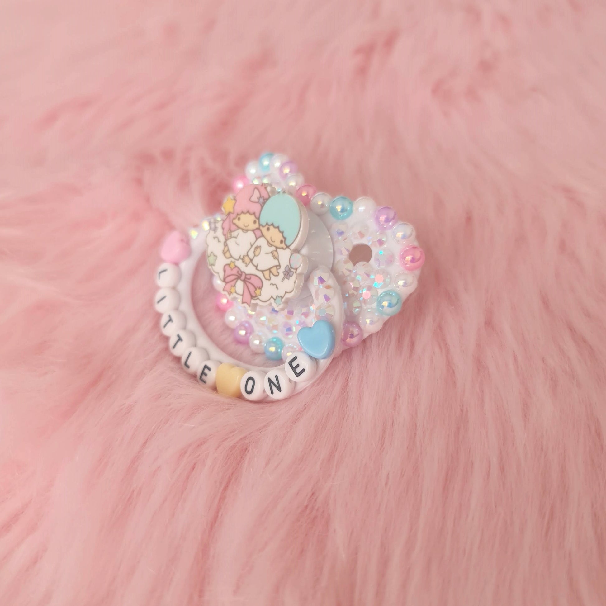 little one twin stars sanrio adult baby pacifier ddlg abdl kawaii bdsm handmade custom