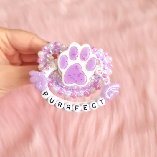 Purrfect Custom Pacifier