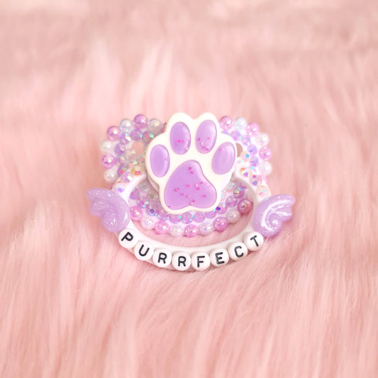 Purrfect Custom Pacifier
