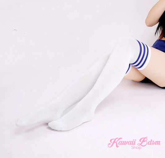 Stripped Thigh Highs (4435115147316)