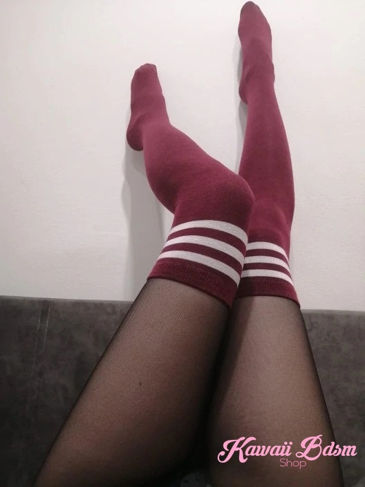 Stripped Thigh Highs (4435115147316)