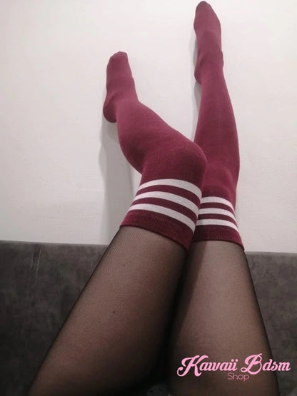 Stripped Thigh Highs (4435115147316)
