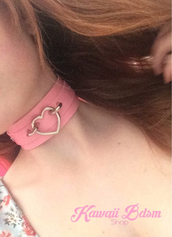 Choker heart collar goth gothic pastel fashion outfit japanese alternative babygirl roleplay ddlg daddy dom mdlg mdlb ddlb little girl boy sissy pet petplay kitten kittenplay puppyplay by Kawaii BDSM - cute and kinky / Worldwide Free Shipping (480873676837)