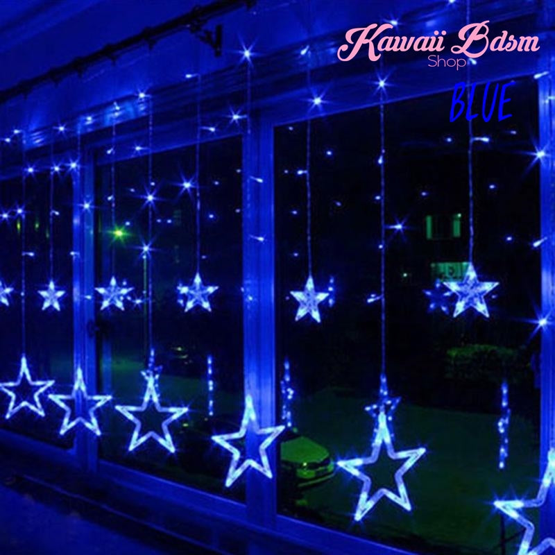 Playground Tent Star Light Curtains (503898570804)