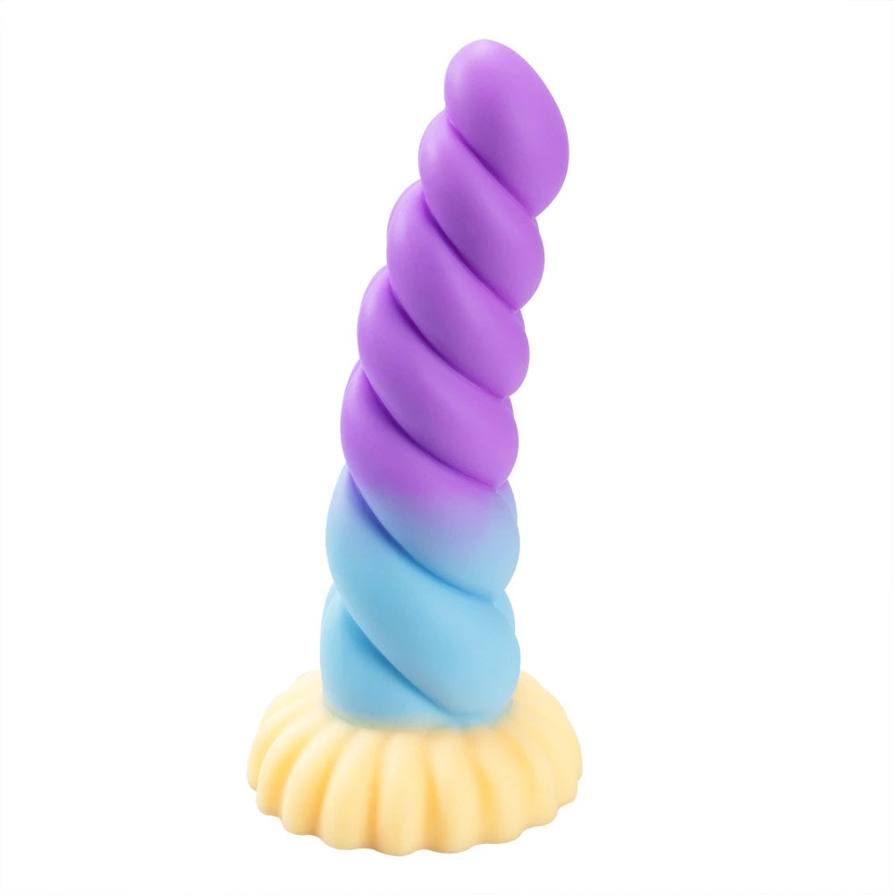 The Nebula Glow: Fantasy Suction Dildo