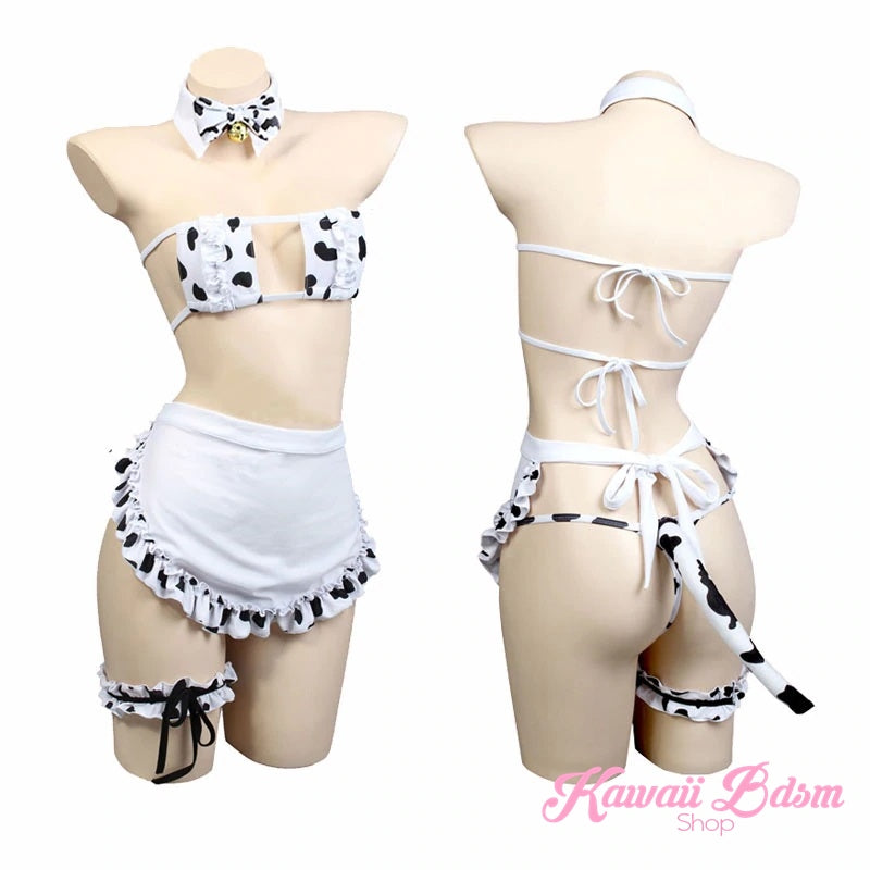 baby cow lingerie ra panties and accessories, hentai alternative inspired kink submissive sexy japanese girl costume pet petplay calf fetish girlfriend by Kawaii BDSM - cute and kinky / Worldwide Free  (4491105894452)