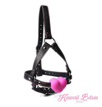 Head Harness Heart Gag (11136096327)