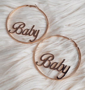 Baby Hoops Earrings (5665443479714)