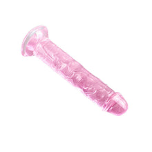 Jelly silicone dildo strap on harness compatible pink purple or transparent by Kawaii BDSM - cute and kinky / Worldwide Free Shipping