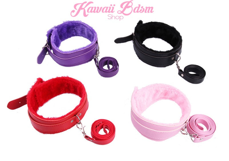 Fluffy Collar & Leash (11170936007)